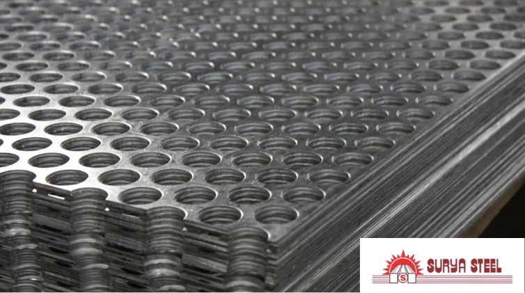 Satinless Steel Perforated Sheet